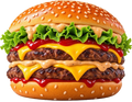 Double Cheezy Beef Burger