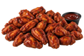 20 Glossy BBQ Chicken Wings with Dipping Sauce