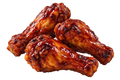 3 Glossy Barbecue Chicken Wings