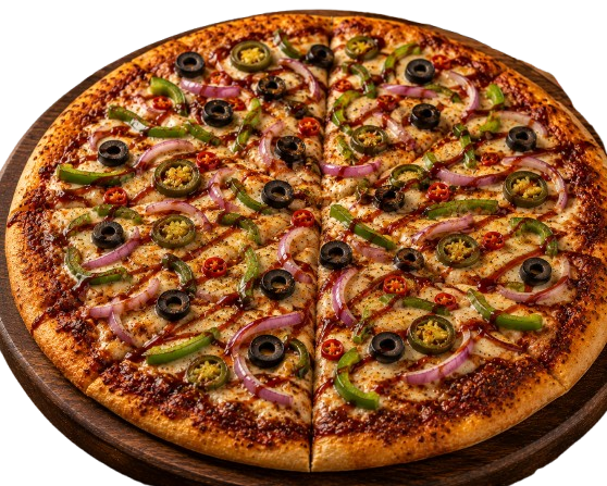 Veggie Hot Pizza